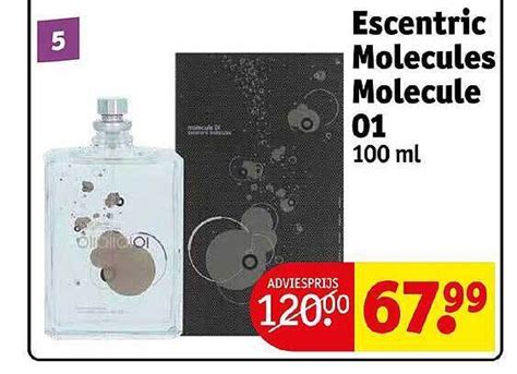 Escentric Molecules Molecule 01 Aanbieding bij Kruidvat.